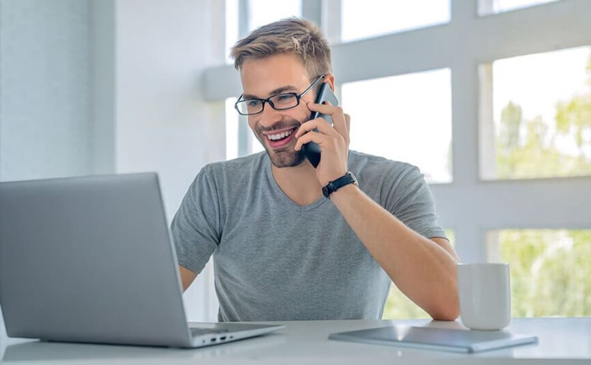 Telefonintervjun